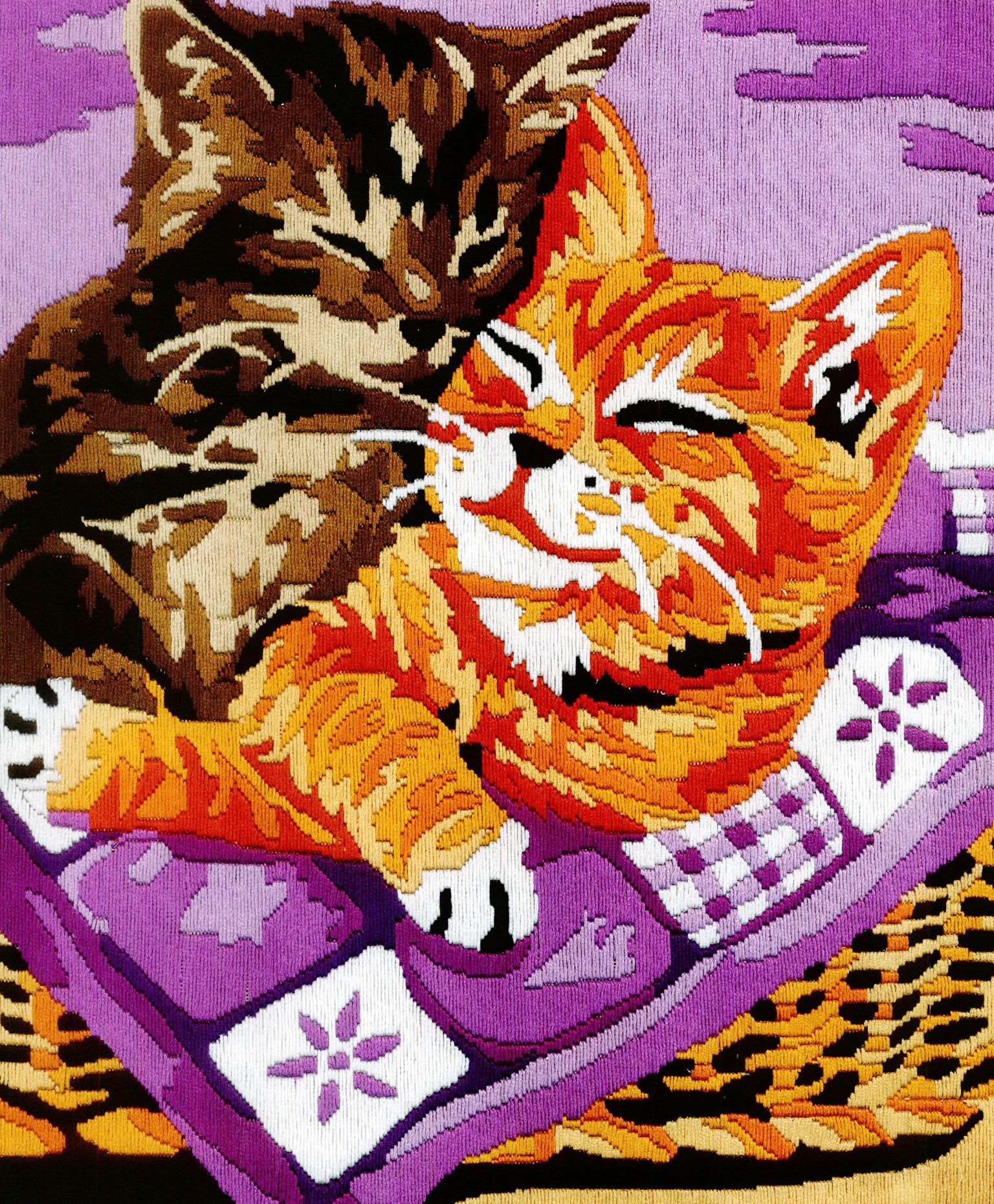 SH.047 Anchor Stitch Kit-Kittie Cuddles