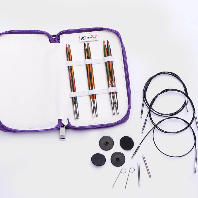 KnitPro Symfonie Interchangeable Deluxe Knitting Needle Set – Say! Little  Hen Shop